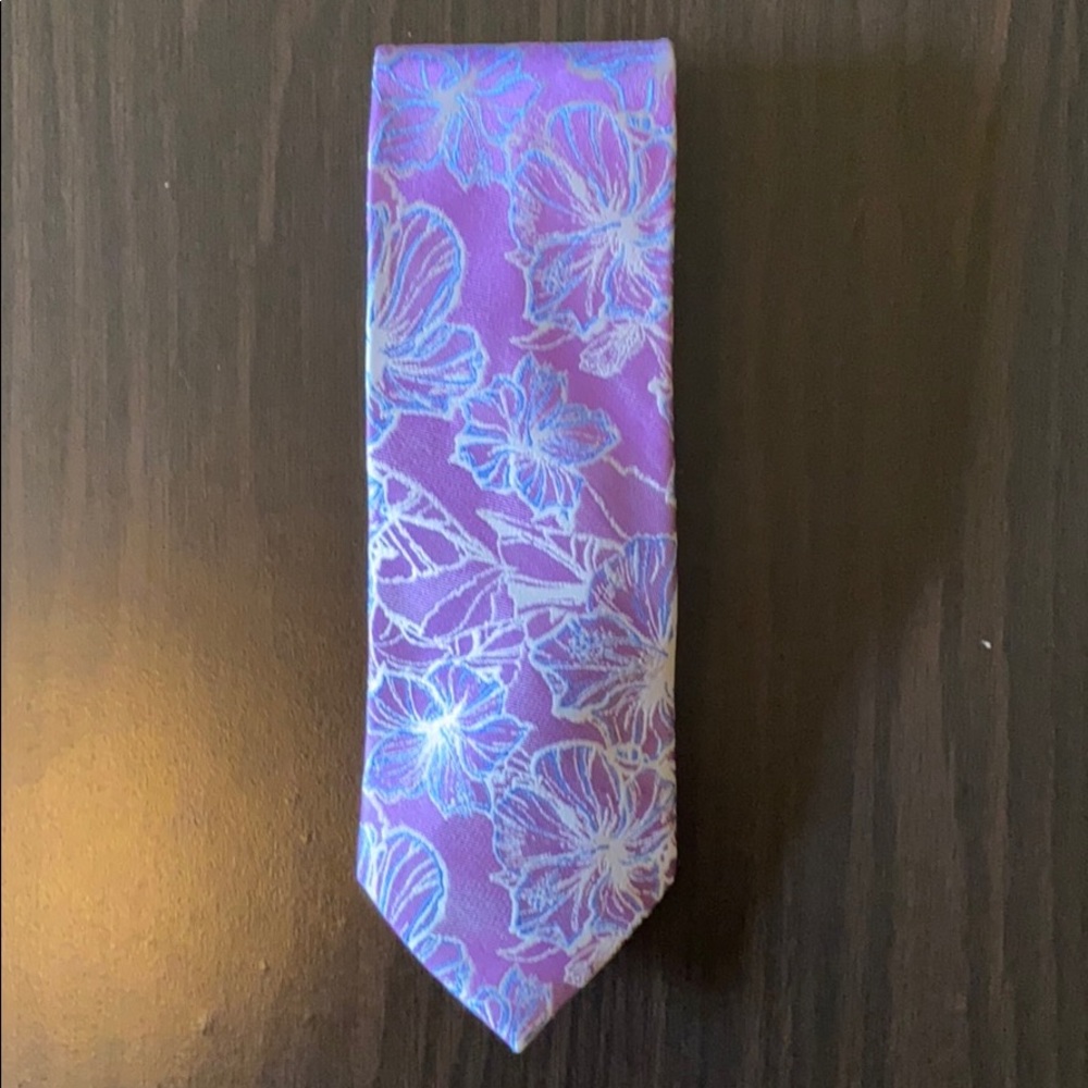 $10 Ties: Nautica Light Purple Floral Tie